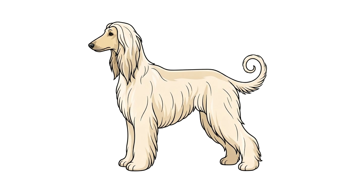 Illustration of a Cream coat
