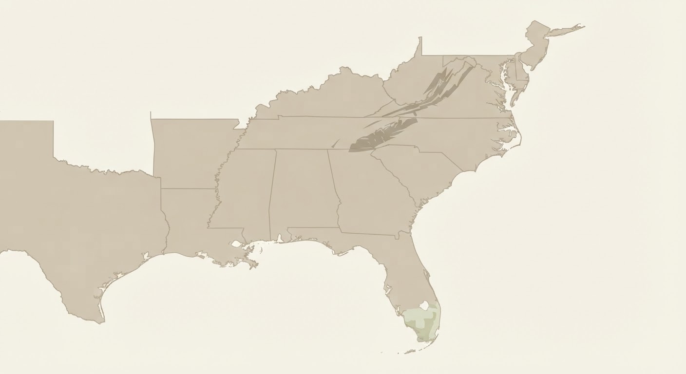 Illustrated map showing the origin of the American Bulldog