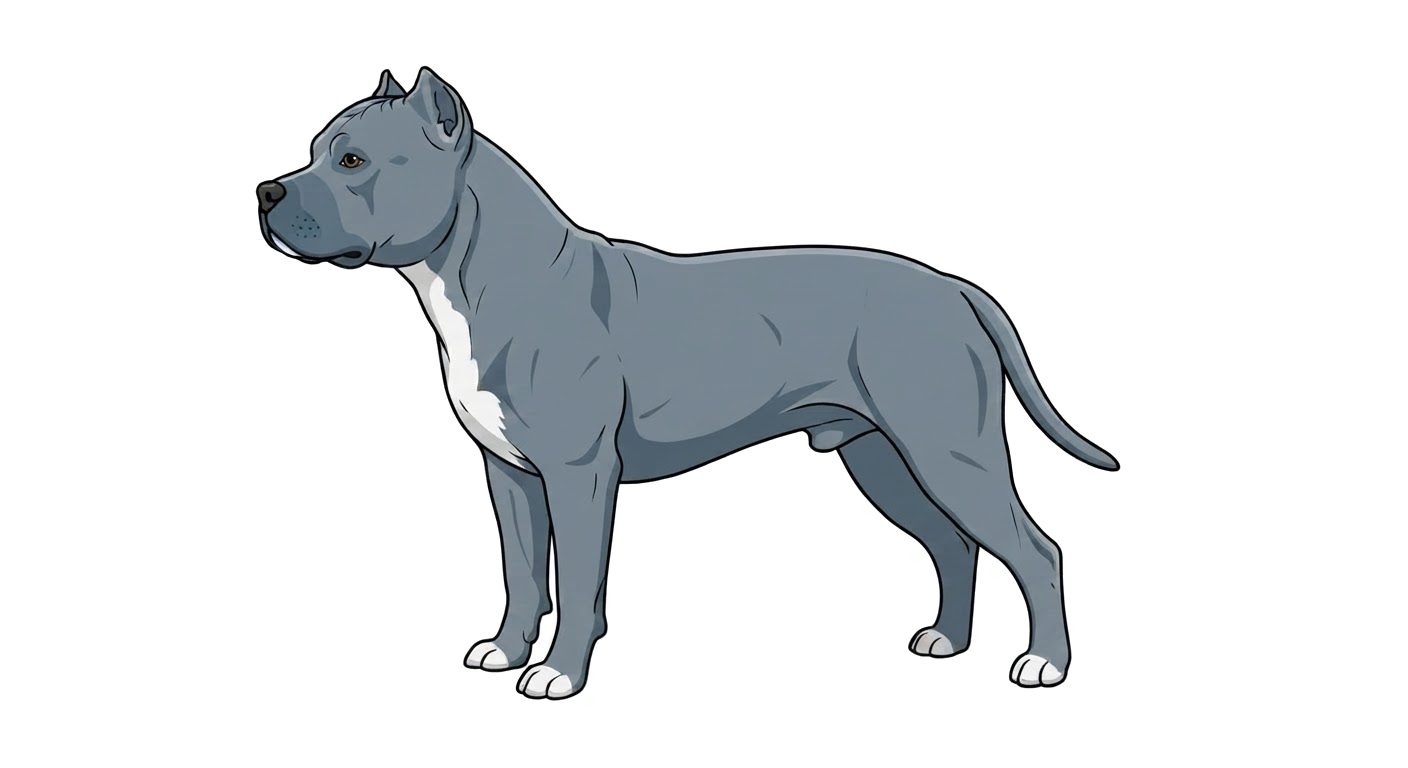 Illustration of a Blue coat