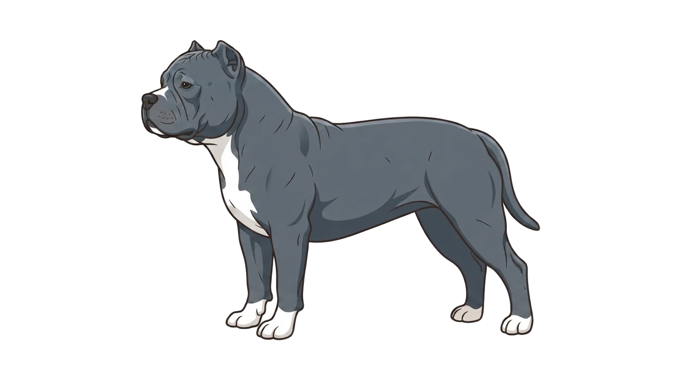 Illustration of a Blue coat