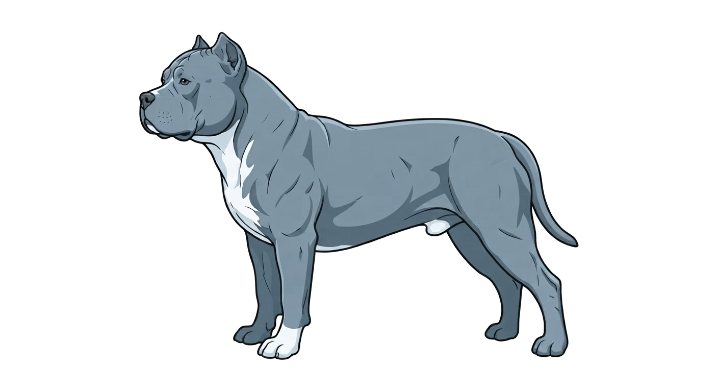 Illustration of a Blue coat