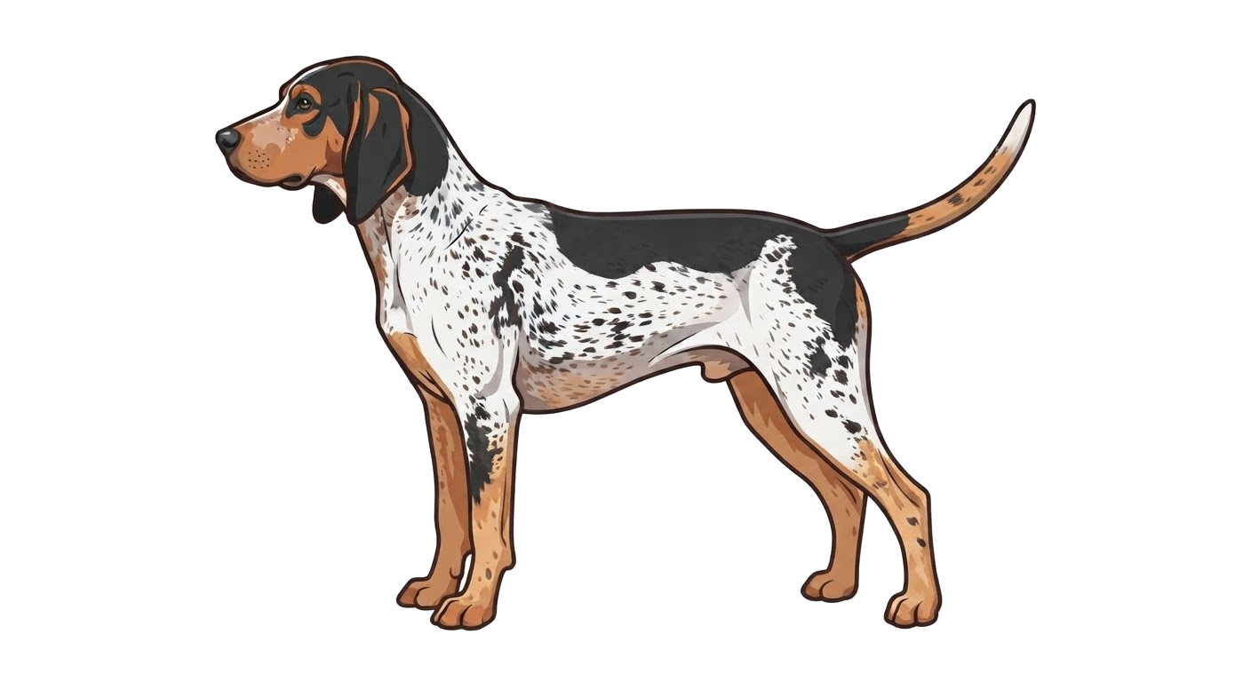Illustration of a Tricolour coat
