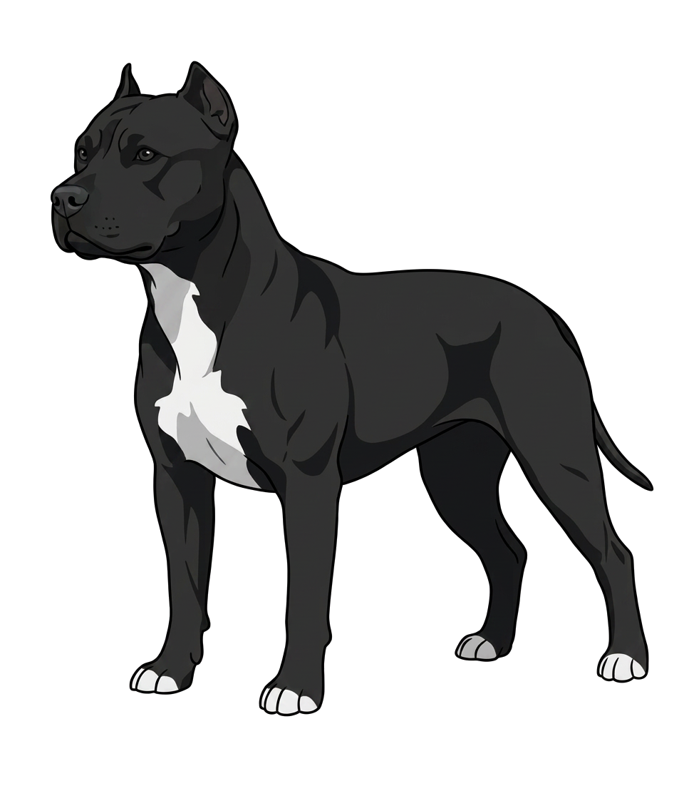 Illustration of a Black coat
