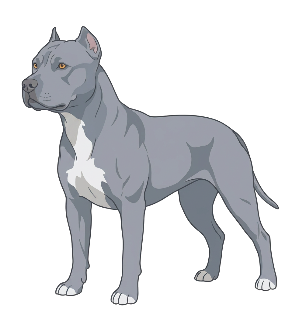 Illustration of a Blue coat