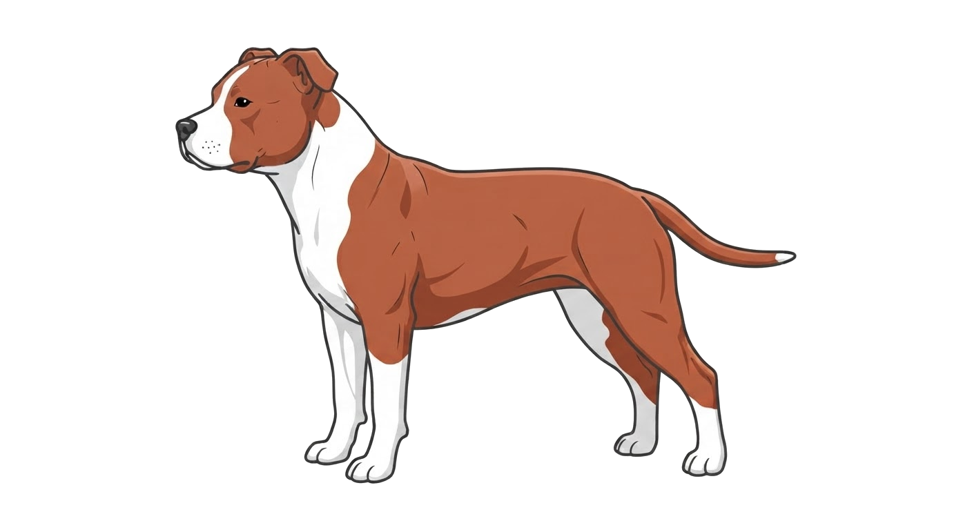 Illustration of a Red & White coat