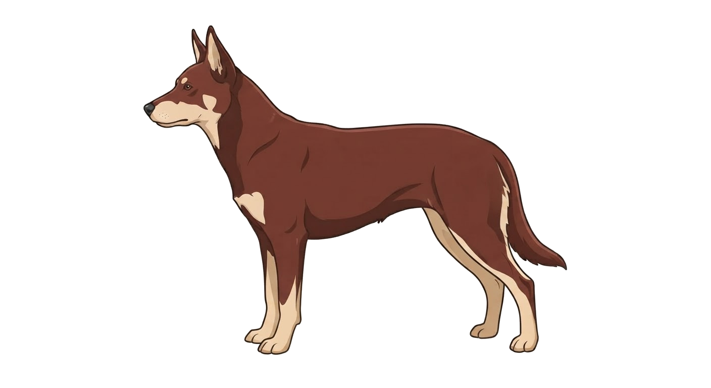 Illustration of a Red coat