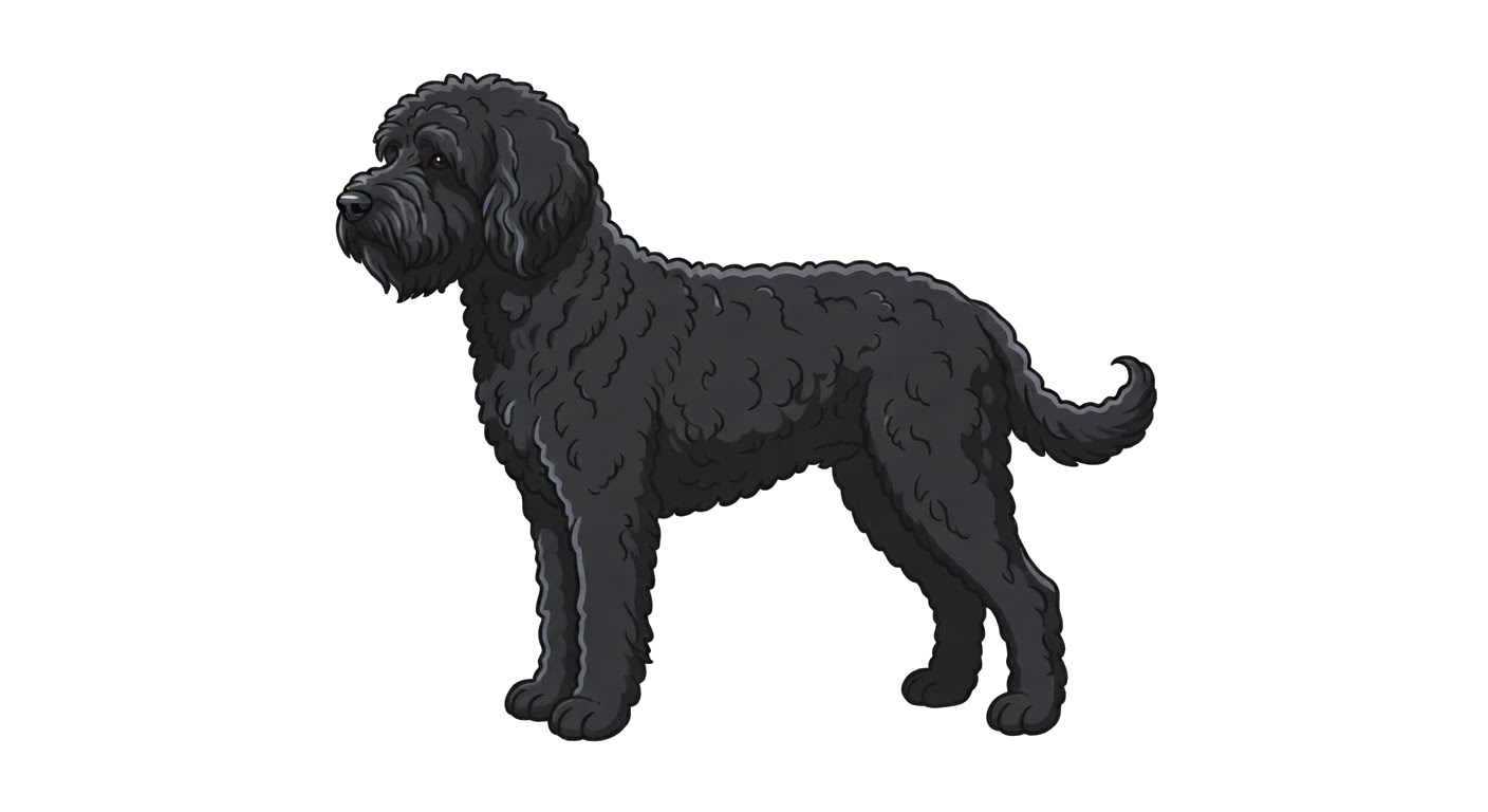 Illustration of a Black coat