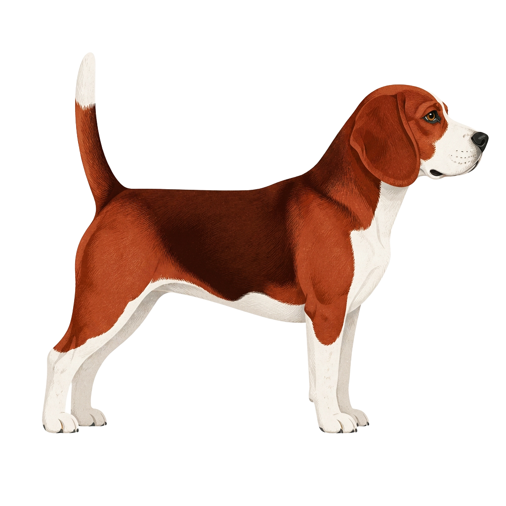 Illustration of a Red and White coat