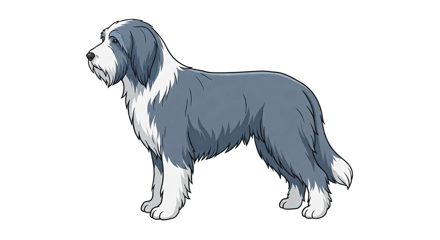 Illustration of a Blue coat