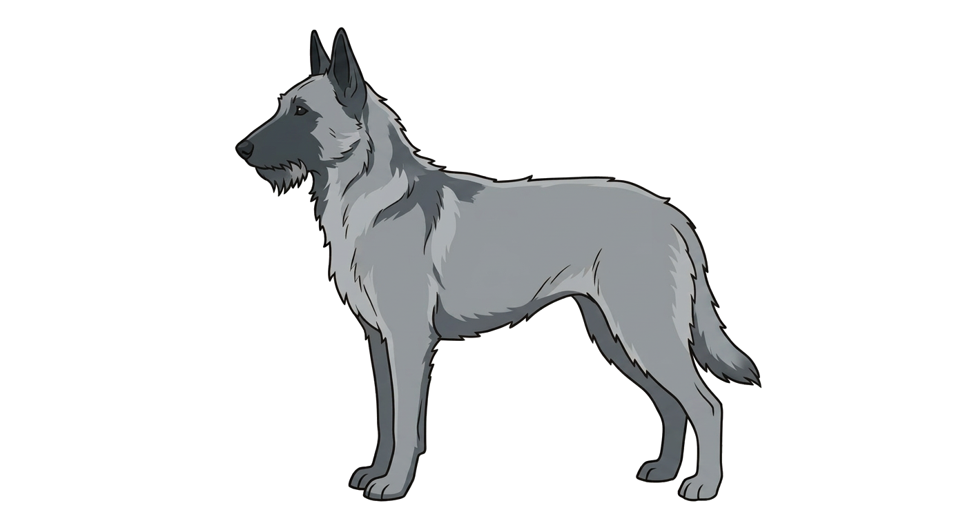 Illustration of a Grey coat