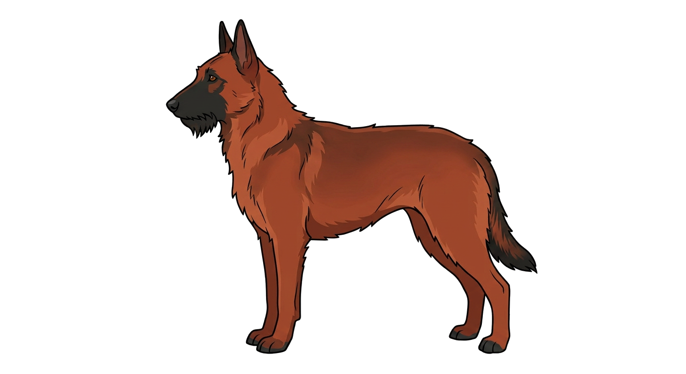 Illustration of a Red Fawn coat