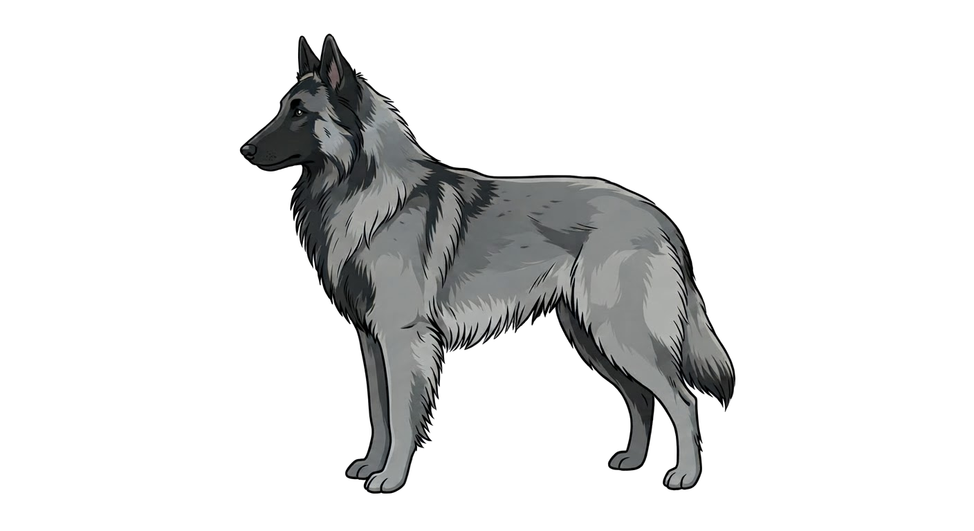 Illustration of a Grey coat