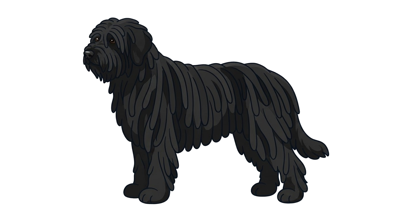 Illustration of a Black coat