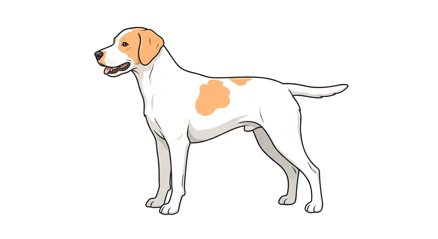 Side profile illustration of a Billy showing the points of the breed standard
