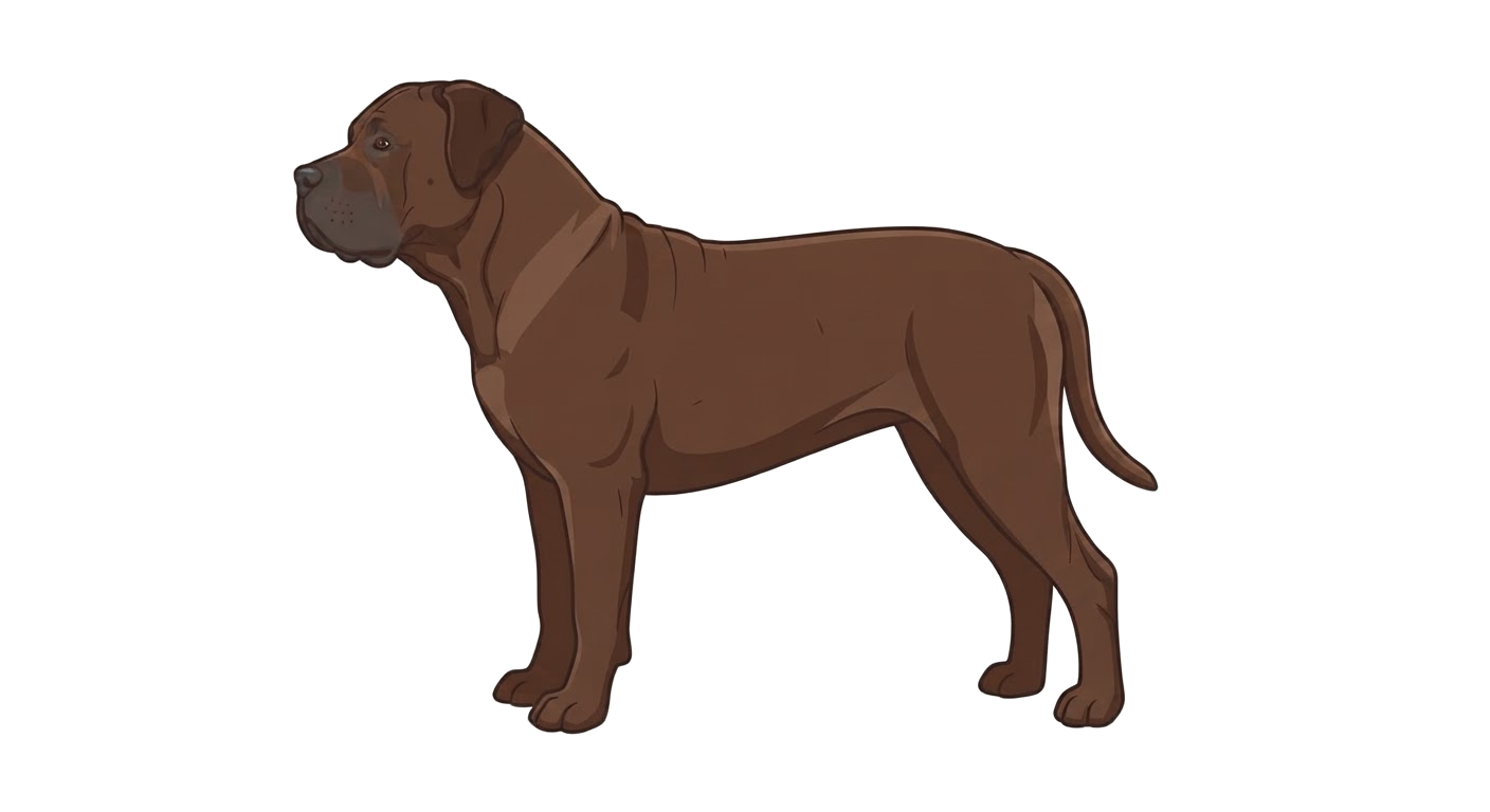 Illustration of a Brown coat