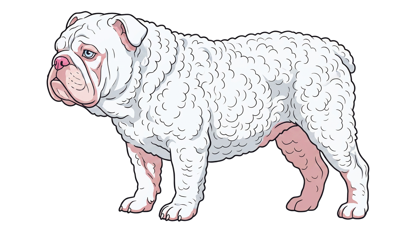 Illustration of a Pink coat