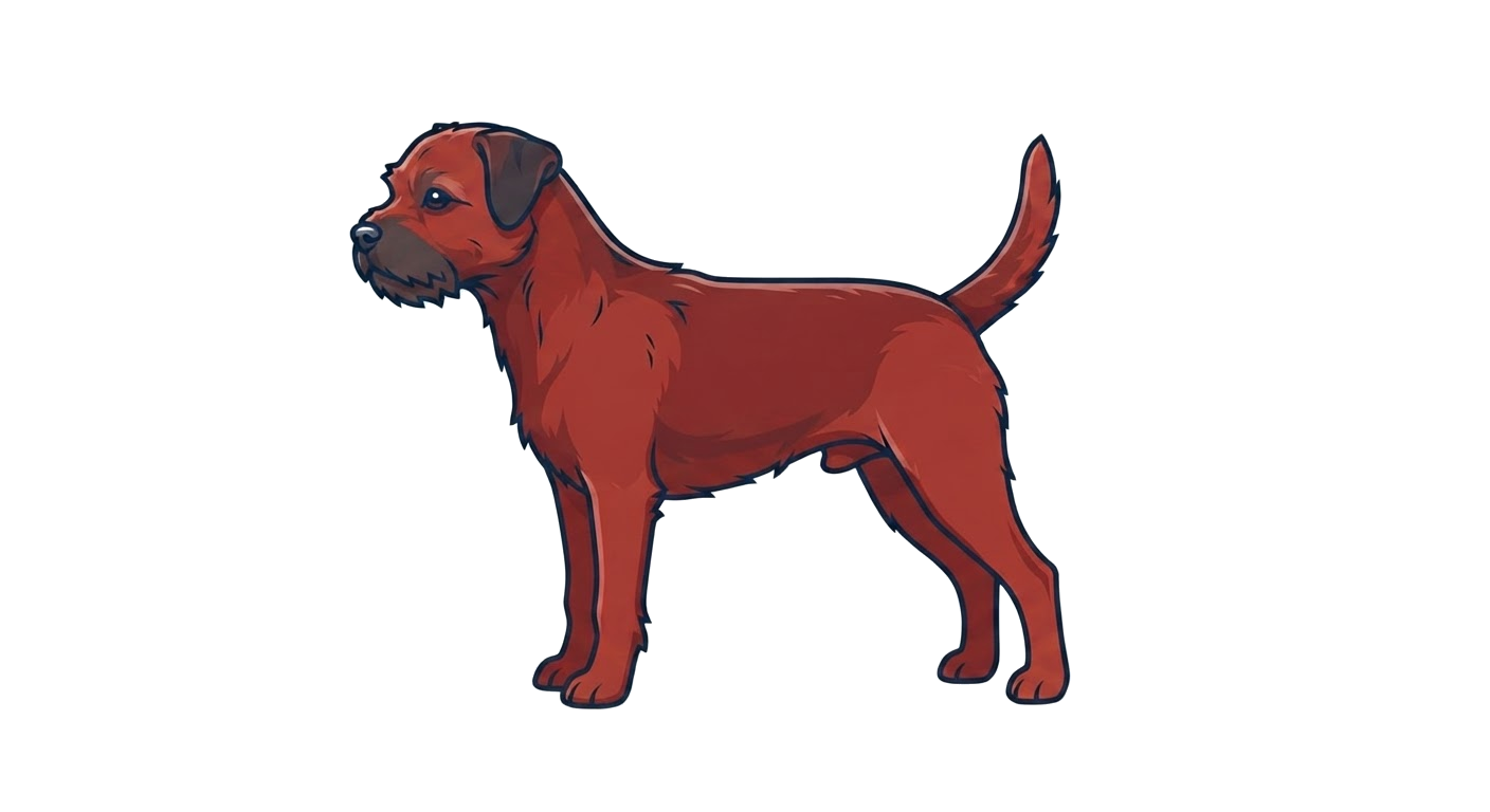 Illustration of a Red coat