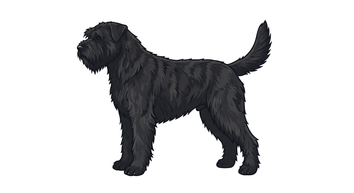 Illustration of a Black coat