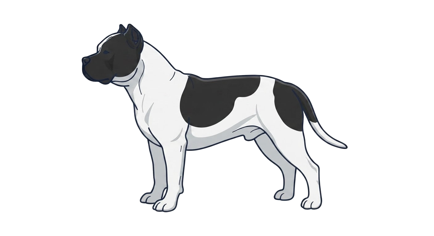 Illustration of a Black and white coat