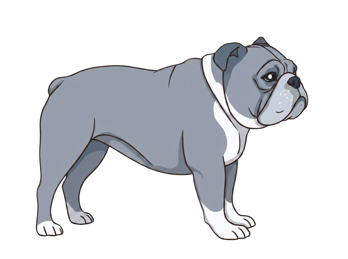 Illustration of a Blue coat