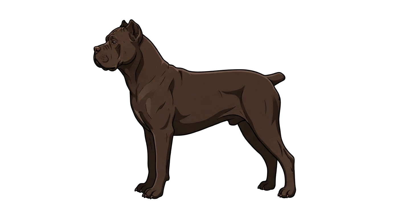 Illustration of a Chocolate coat