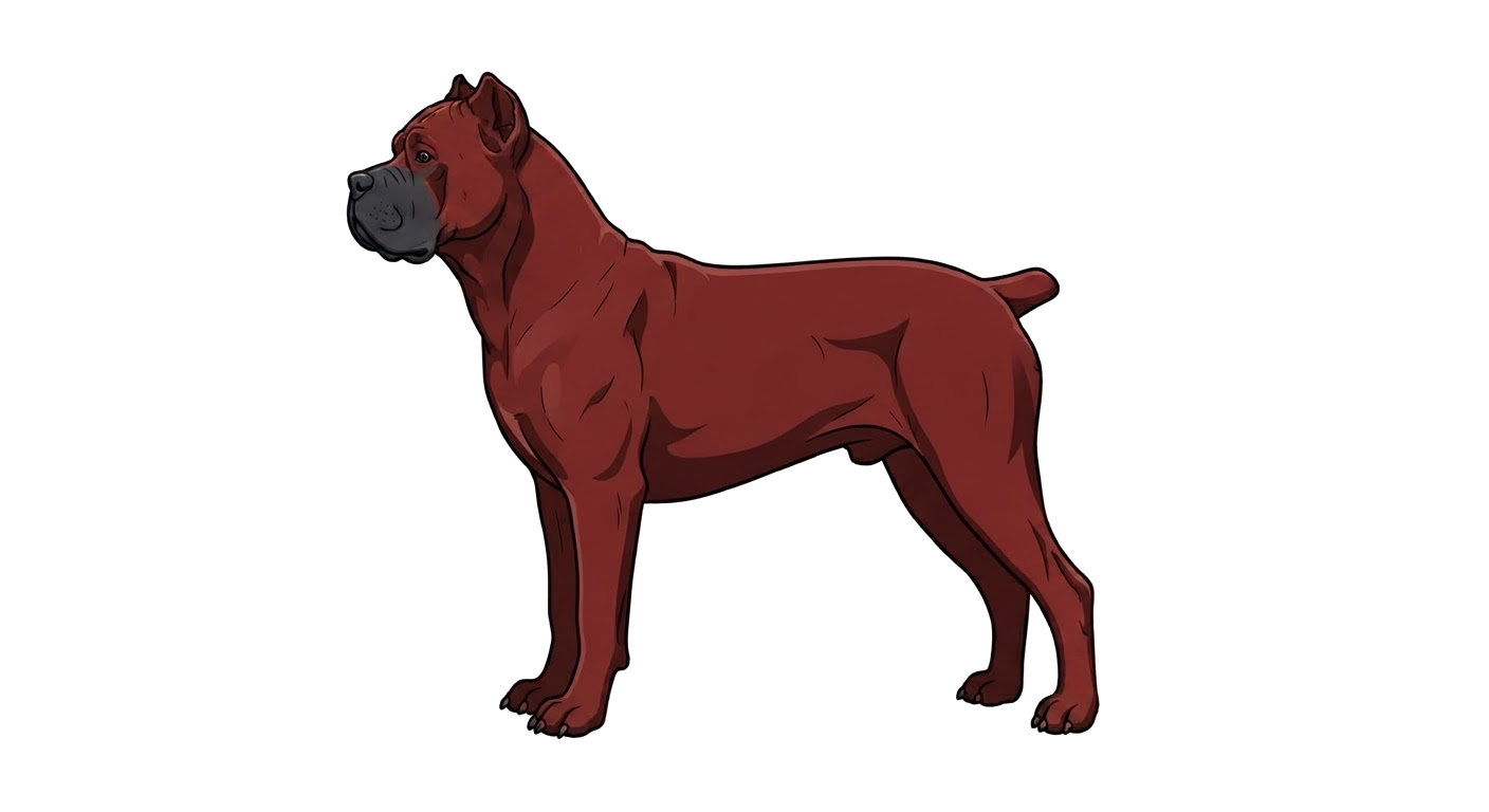 Illustration of a Red coat