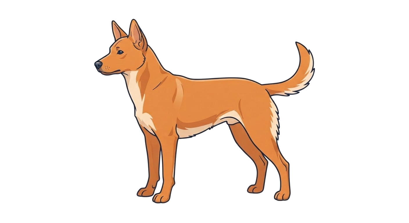 Illustration of a Ginger coat