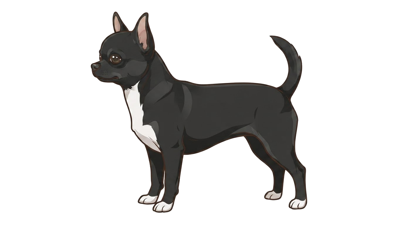 Illustration of a Black coat