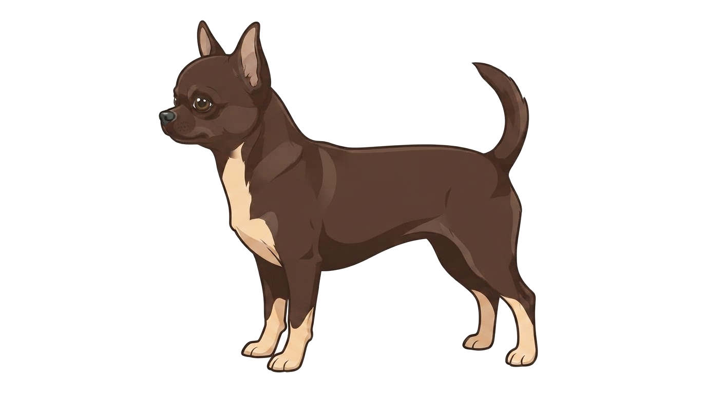 Illustration of a Chocolate coat
