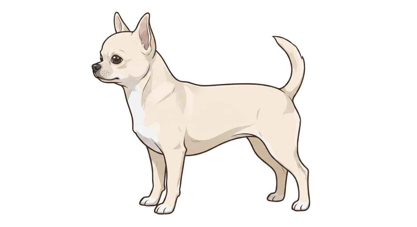 Illustration of a Cream coat