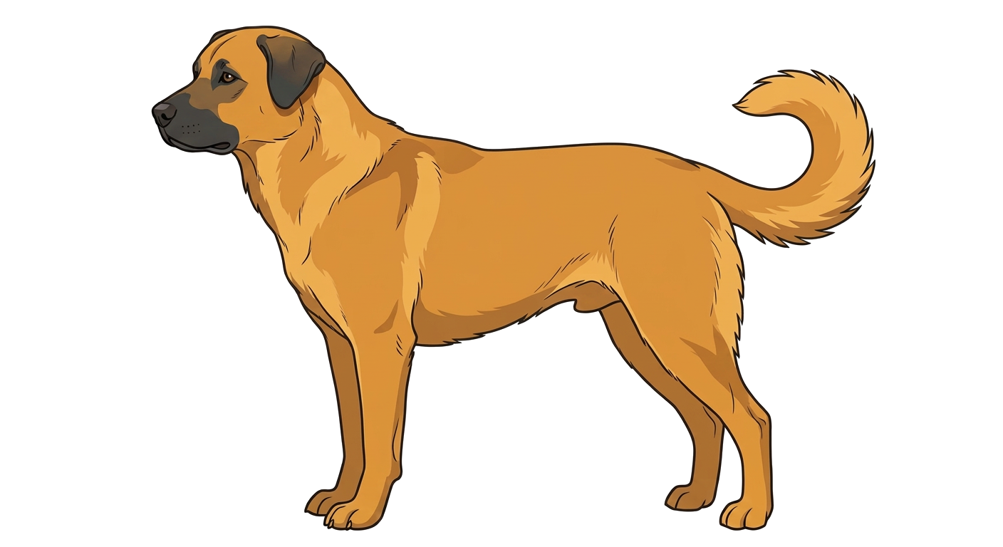 Illustration of a Tawny coat