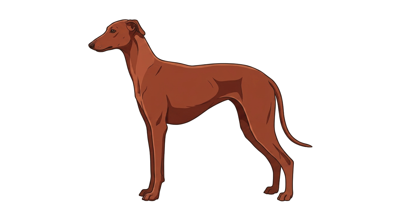 Illustration of a Reddish Brown (Semmarai) coat
