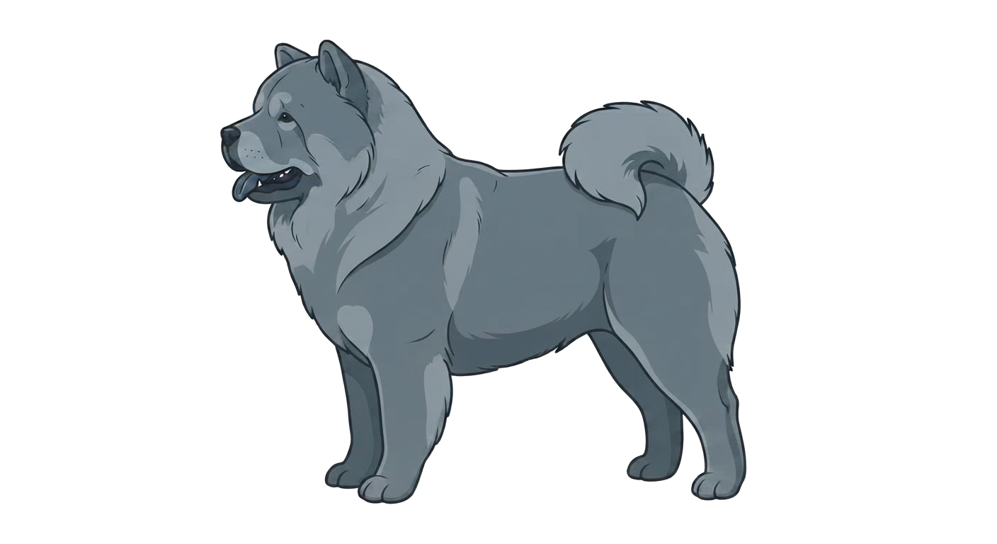 Illustration of a Blue coat