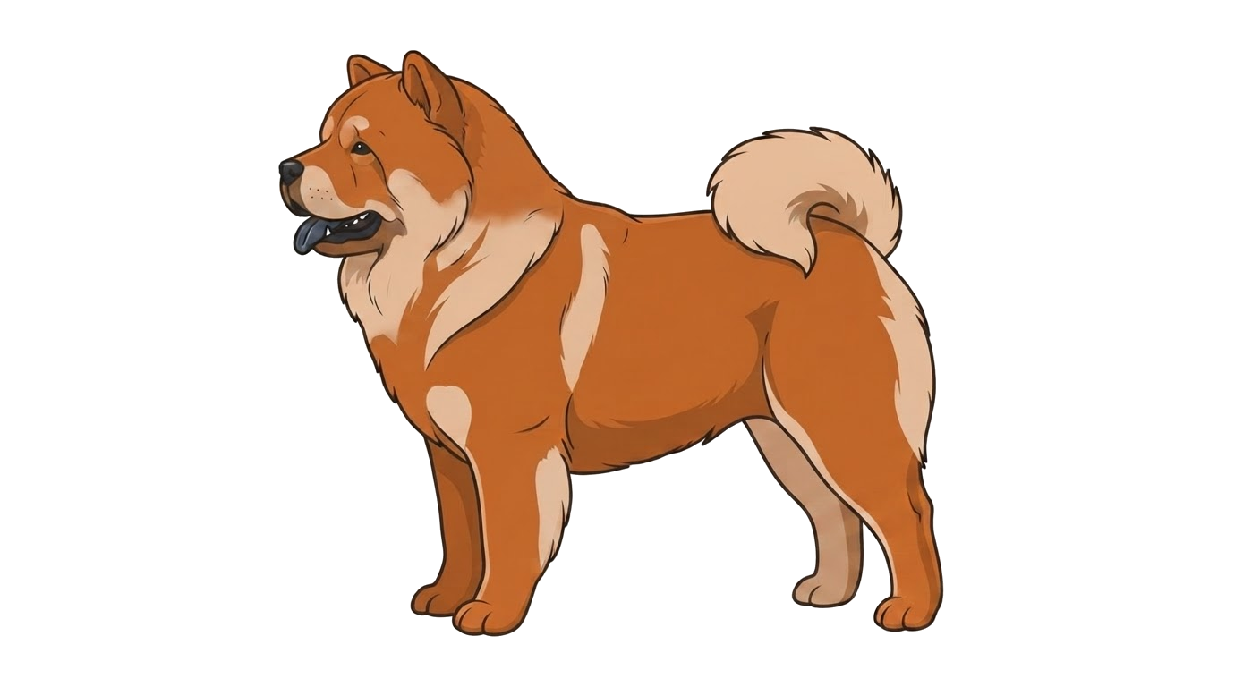 Illustration of a Cinnamon coat