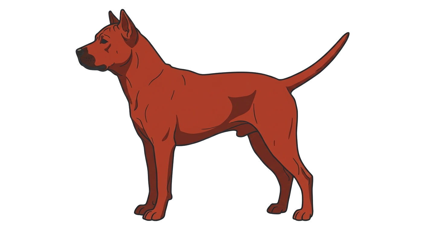 Illustration of a Red coat