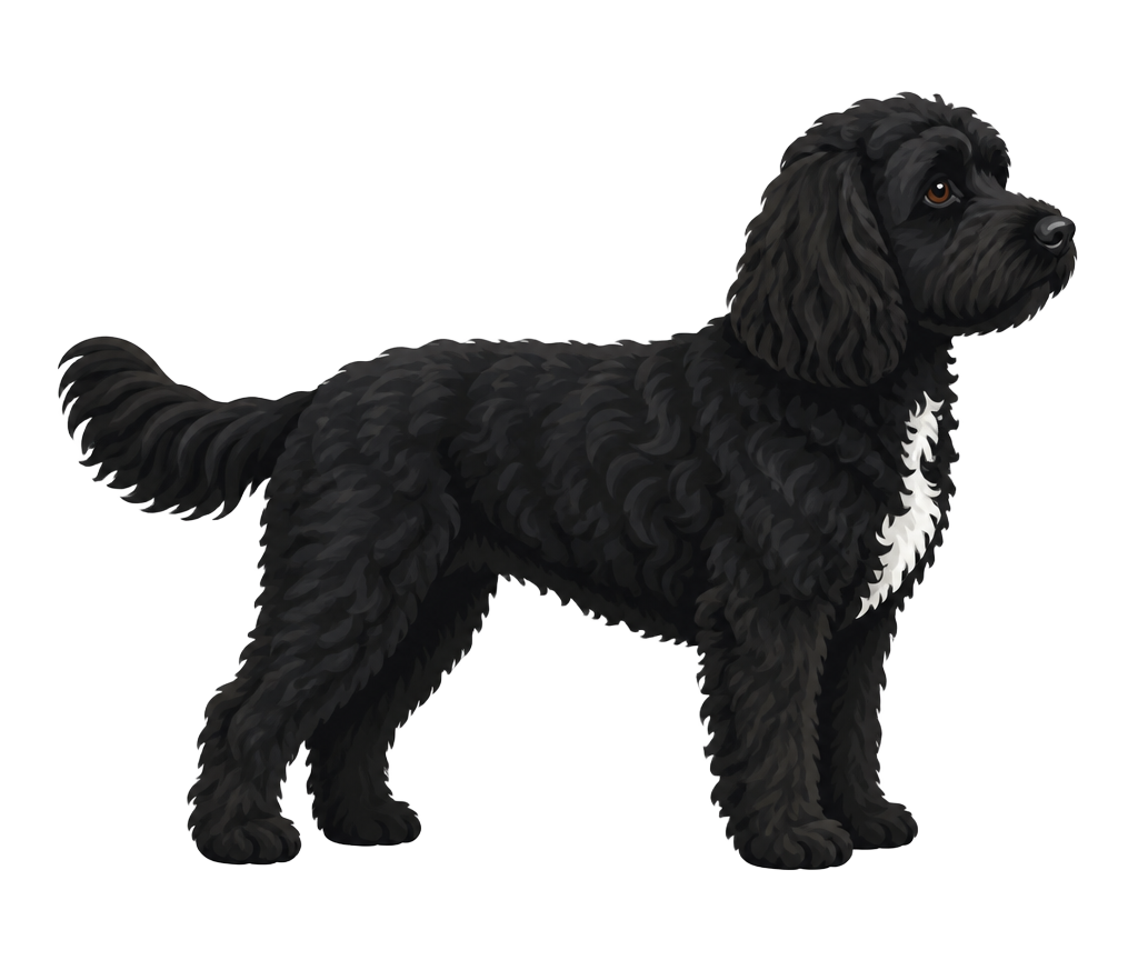 Illustration of a Black coat