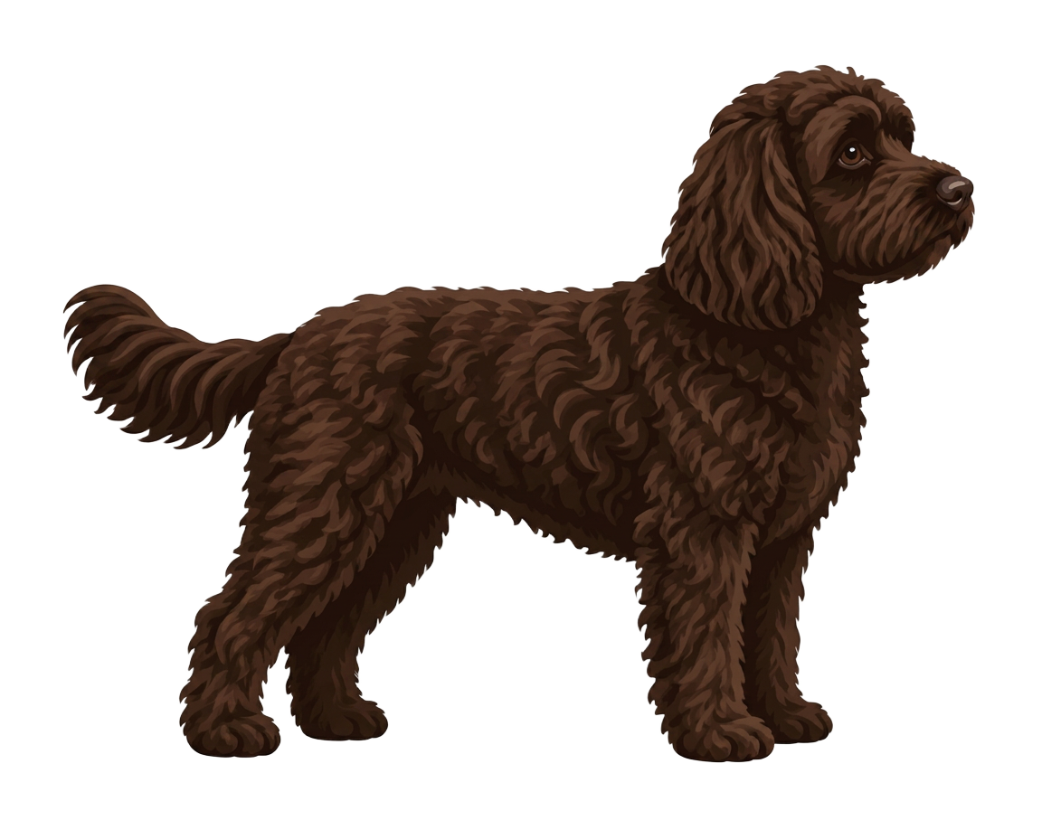 Illustration of a Chocolate coat