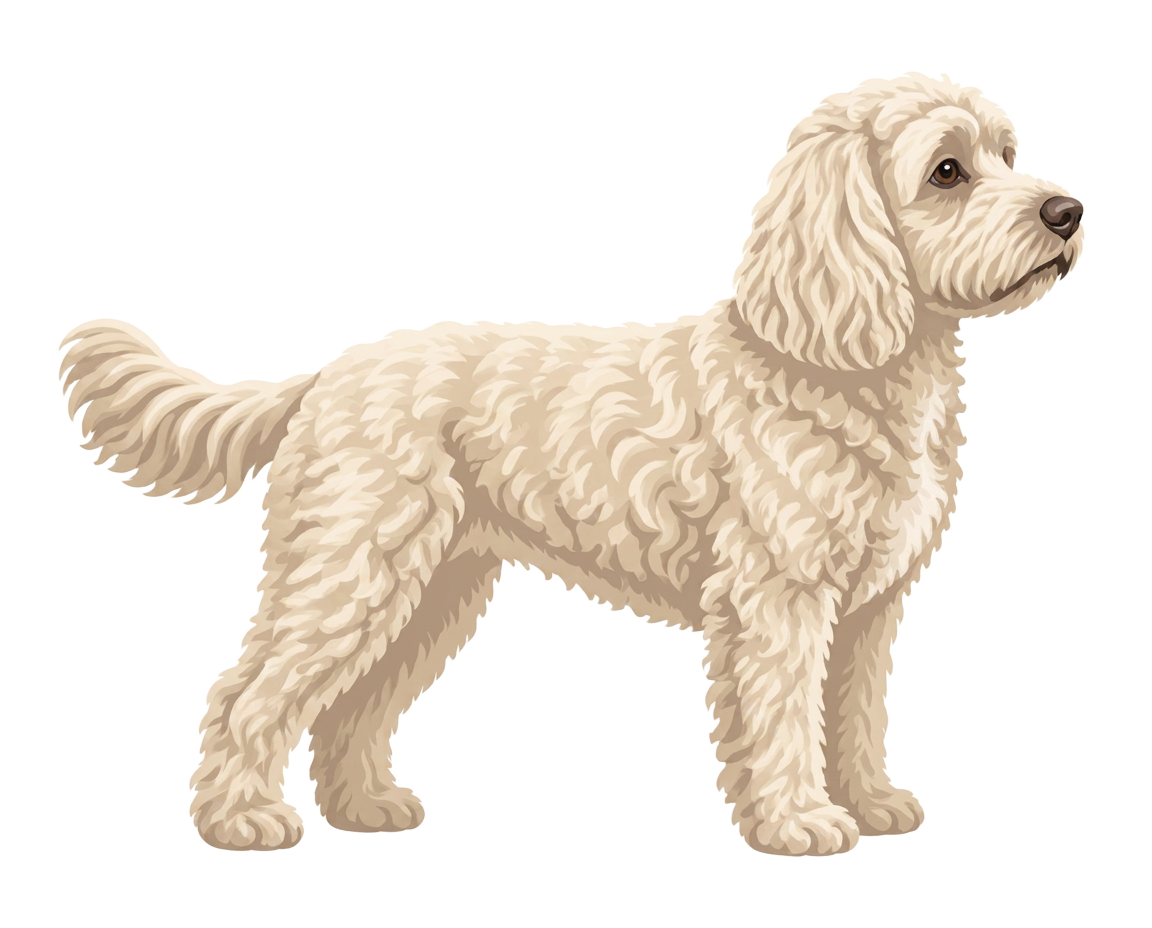 Illustration of a Cream coat