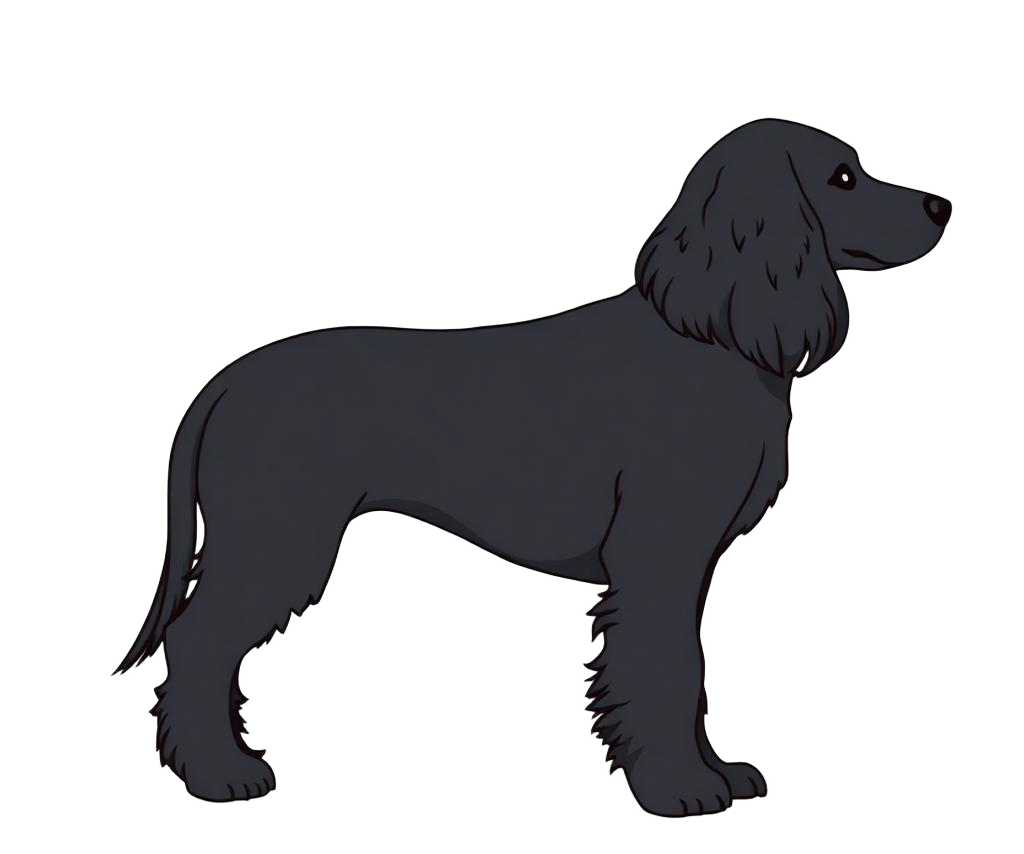 Illustration of a Black coat