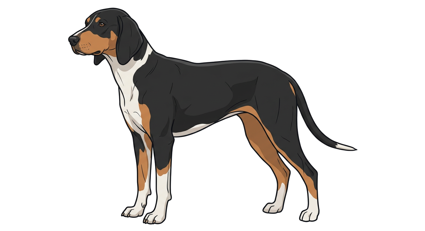Colombian Fino Hound illustration