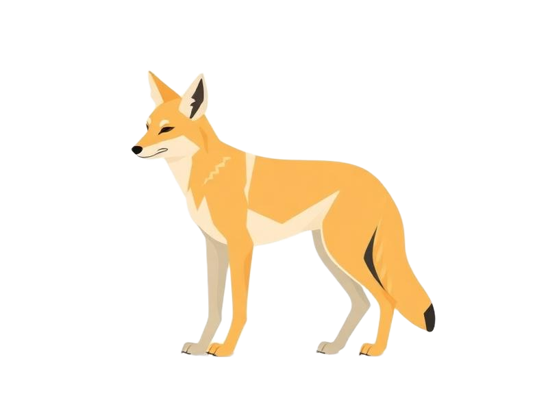 Illustration of a Coyote