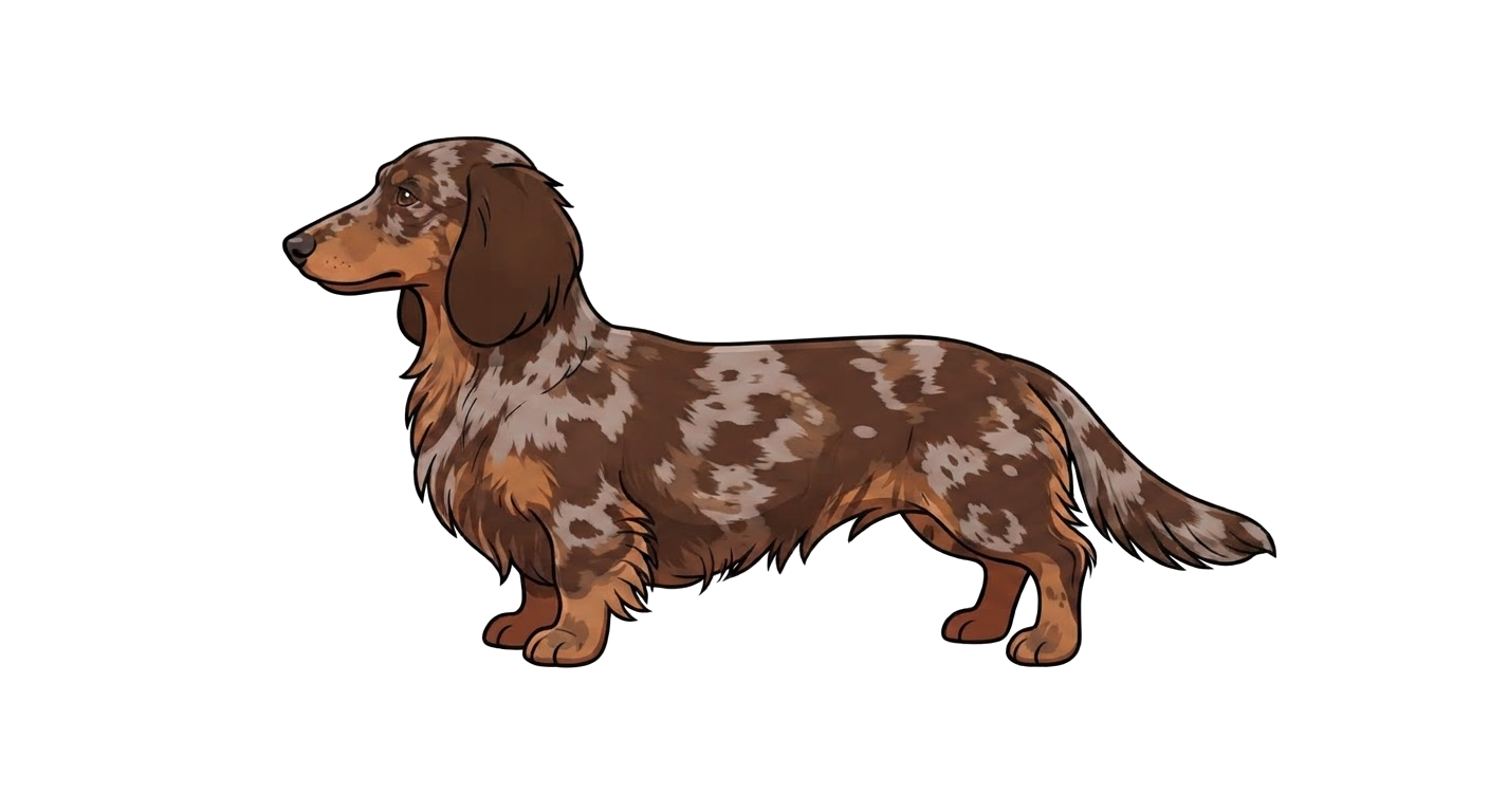 Illustration of a Dapple coat