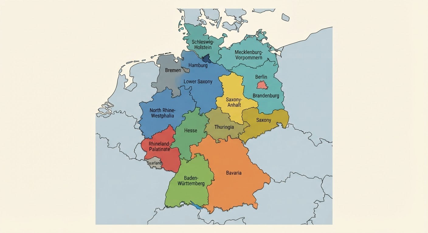 Illustrated map showing the origin of the Dachshund (Wire Haired)