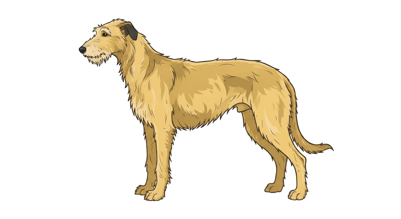 Illustration of a Yellow/Sandy coat