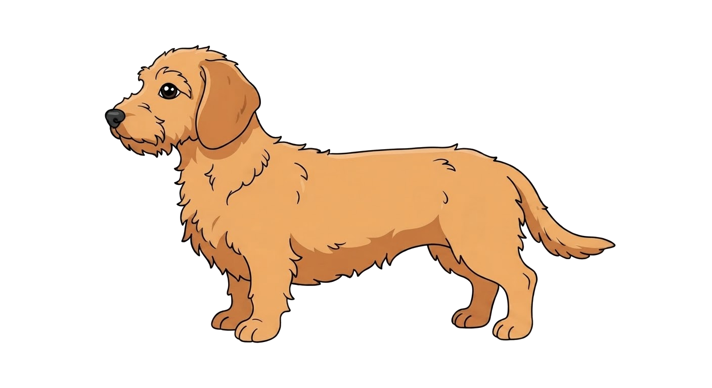 Illustration of a Apricot coat