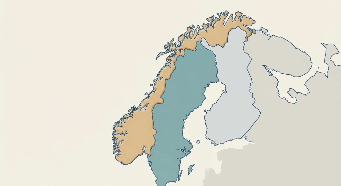 Illustrated map showing the origin of the Dunker