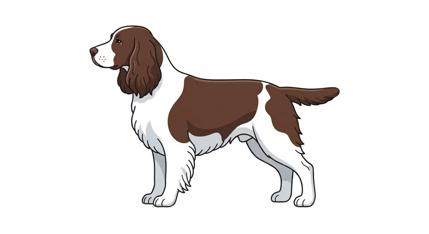 Illustration of a Liver and White coat