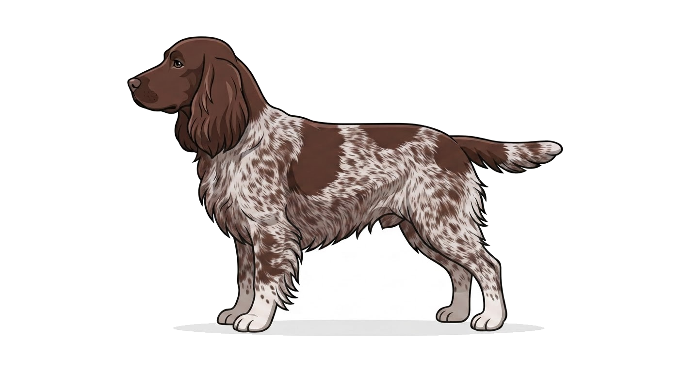 Illustration of a Roan coat