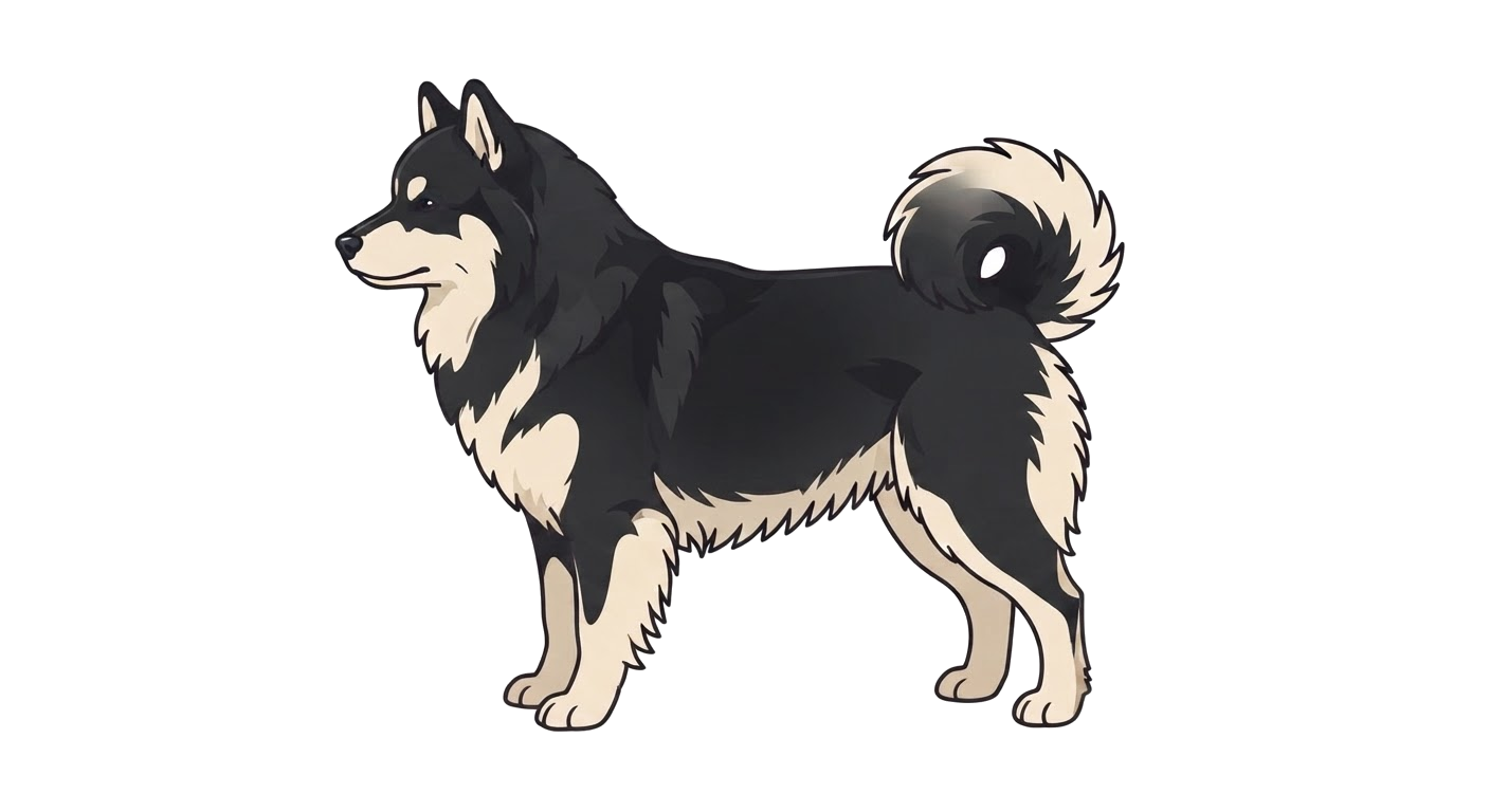 Illustration of a Black coat