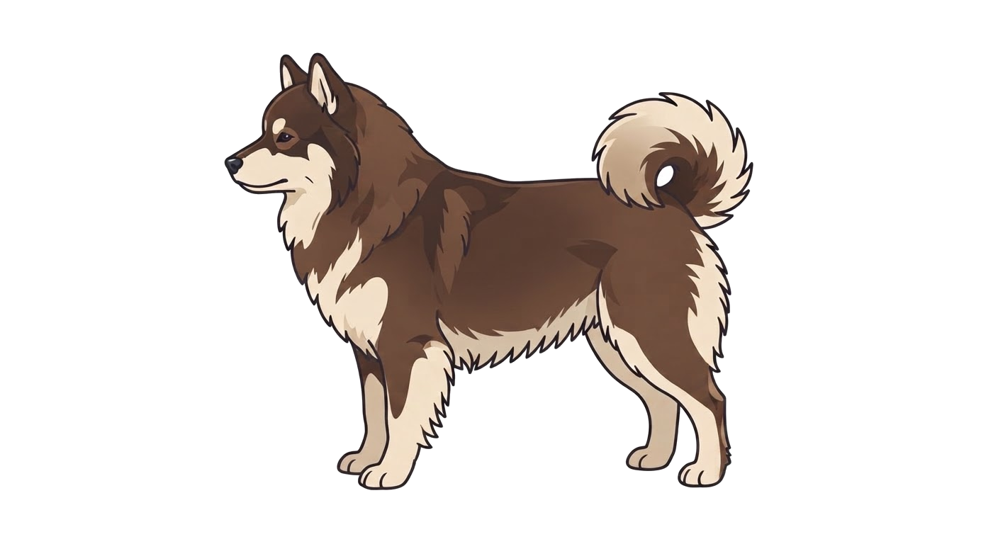 Illustration of a Brown coat
